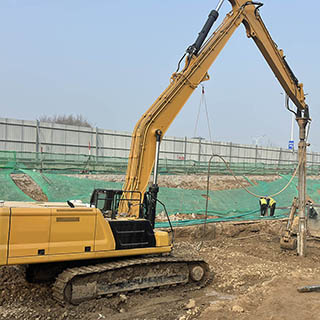 CAT 336 Excavator Piling Arm | Heavy Duty Custom Pile Driving Boom