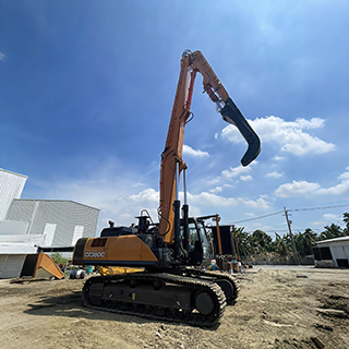 CX380 Excavator Piling Arm | Heavy Duty Custom Pile Driving Boom