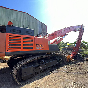 ZX470 Excavator Piling Arm | Heavy Duty Custom Pile Driving Boom