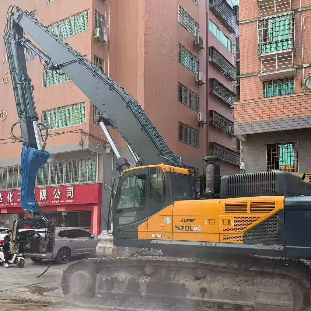 Hyundai520 18.5m Excavator Piling Arm Customized for Dredging and Deep Excavation Projects