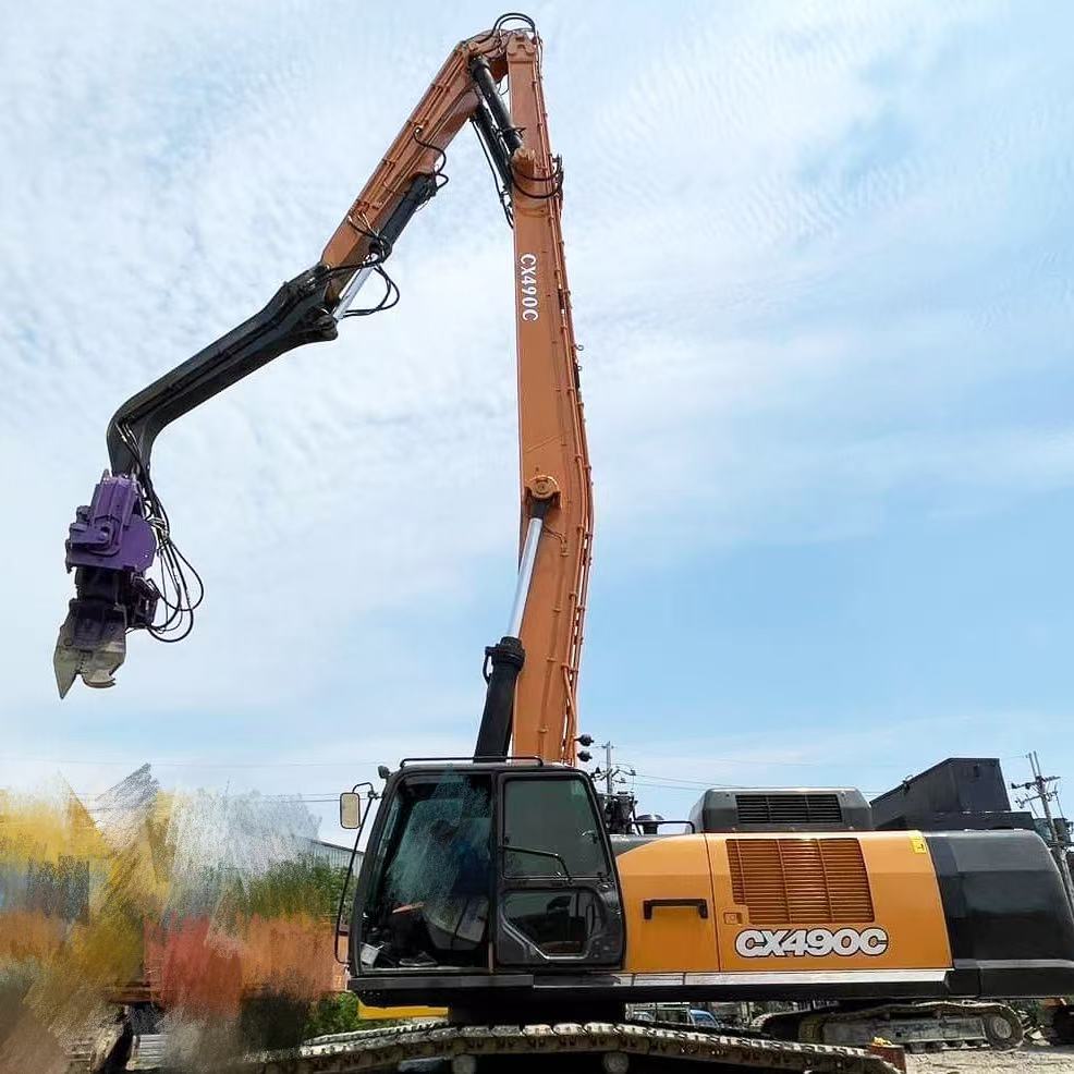 Heavy Duty CX490 Customizable Excavator Piling Arm for Foundation Construction Factory Direct