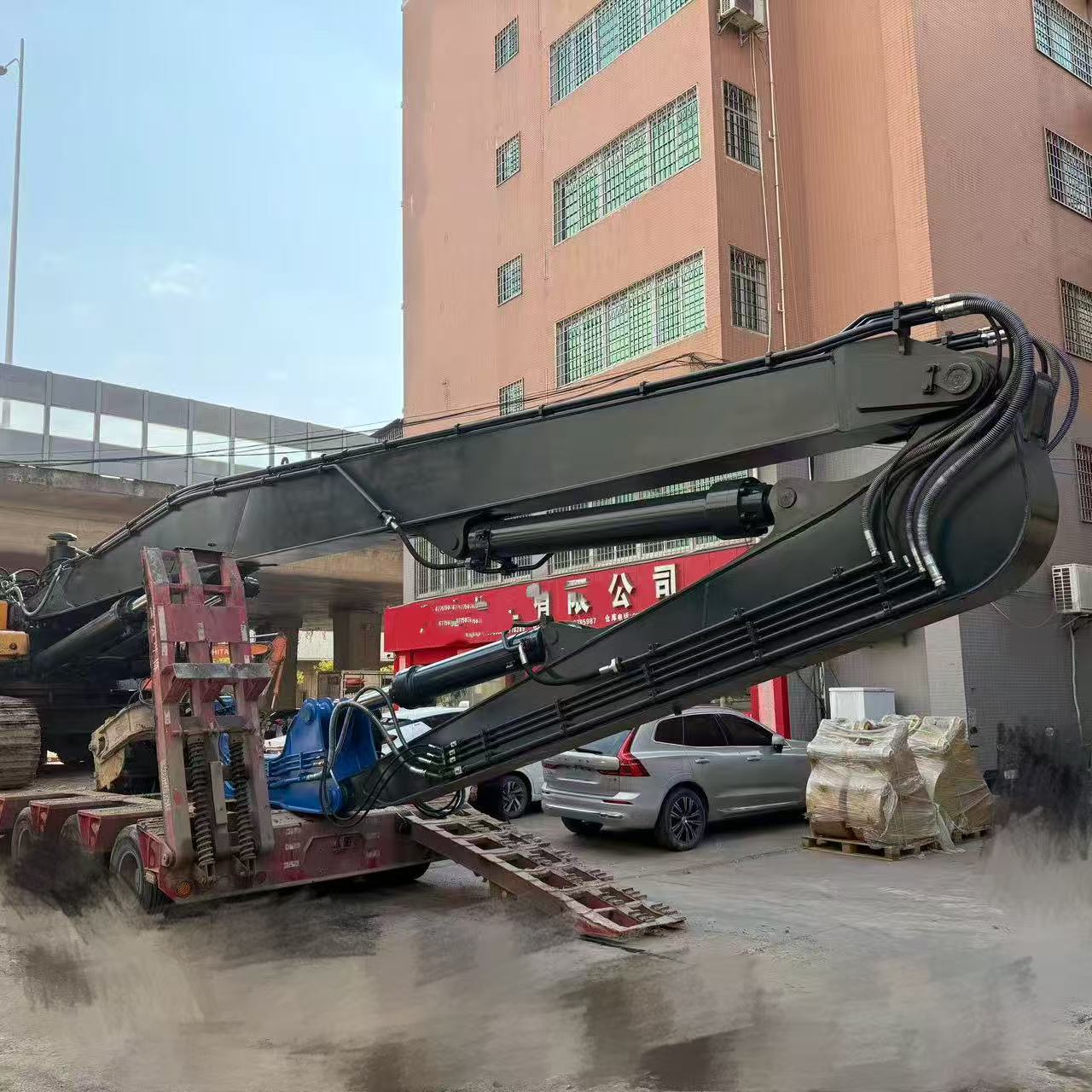 Heavy Duty HX520 Excavator Piling Arm for Foundation Engineering Factory Direct